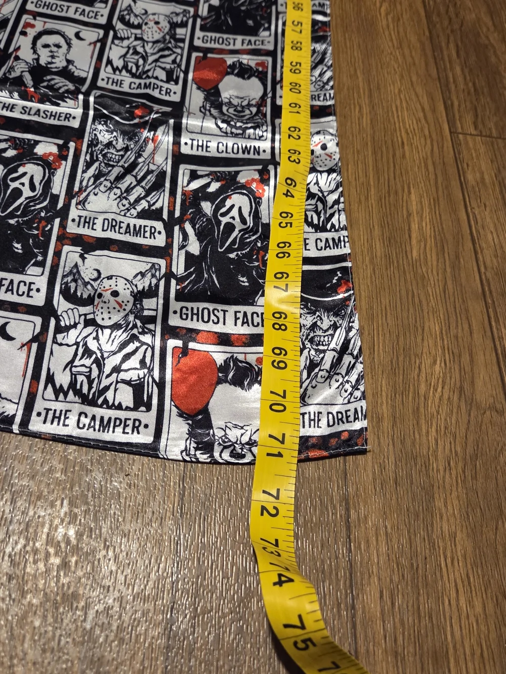 Horror Movie Legends Scarf Wrap Slasher Icons Halloween Goth